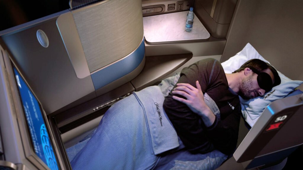 Check In-flight Benefits of United Business Class